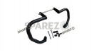 Fit For Royal Enfield Classic 650 Compact Engine Guard Black - SPAREZO